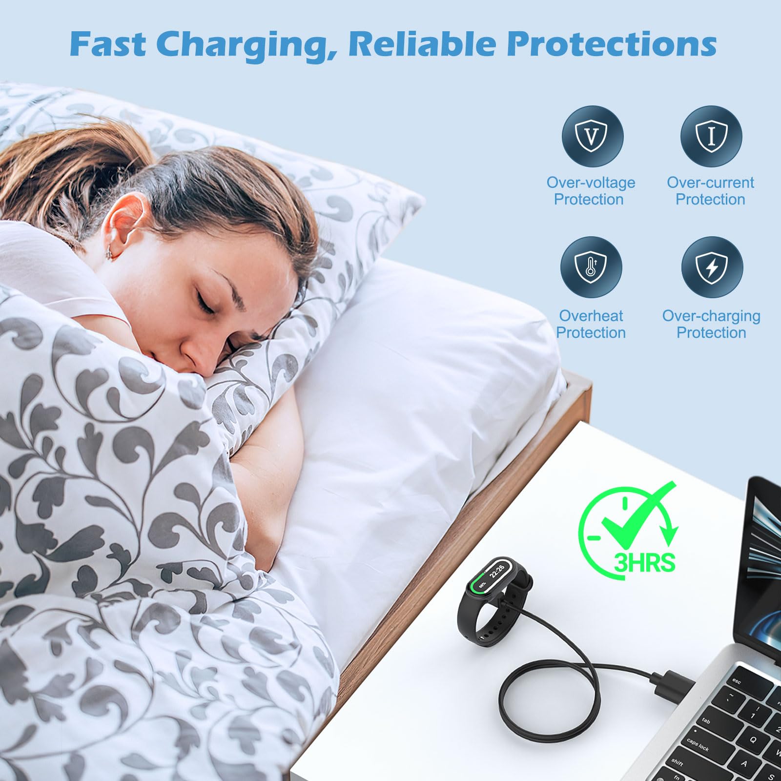 샤오미 미밴드 10 9 8 프로 NFC 충전기, 레드미 - Android Smartwatch Accessories 리뷰 및 가격