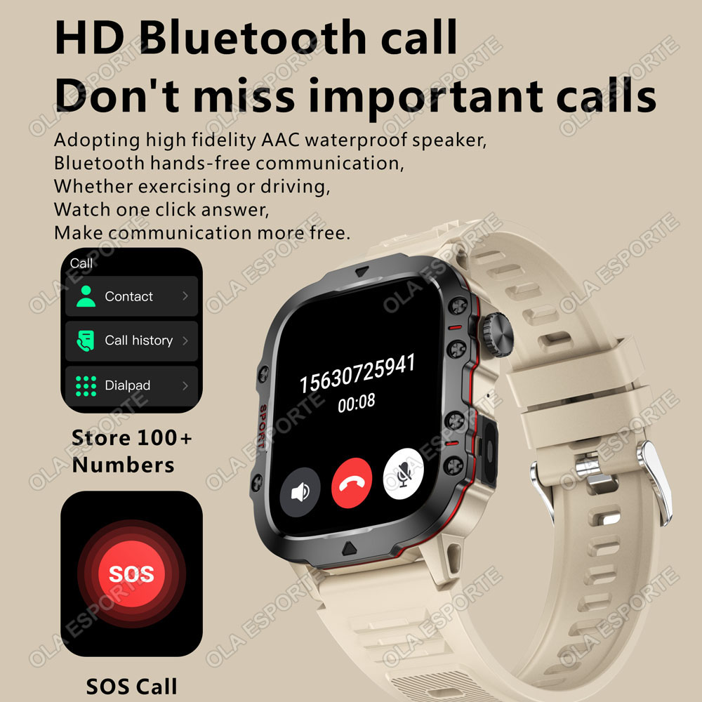 2026 새로운 군용 스마트워치 남성용 IP67 3AT - Smartwatch X12 리뷰 및 가격