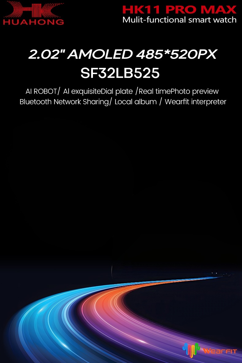오리지널 HK11 Pro MAX 스마트워치 AMOLED - Smartwatch Nexus 리뷰 및 가격