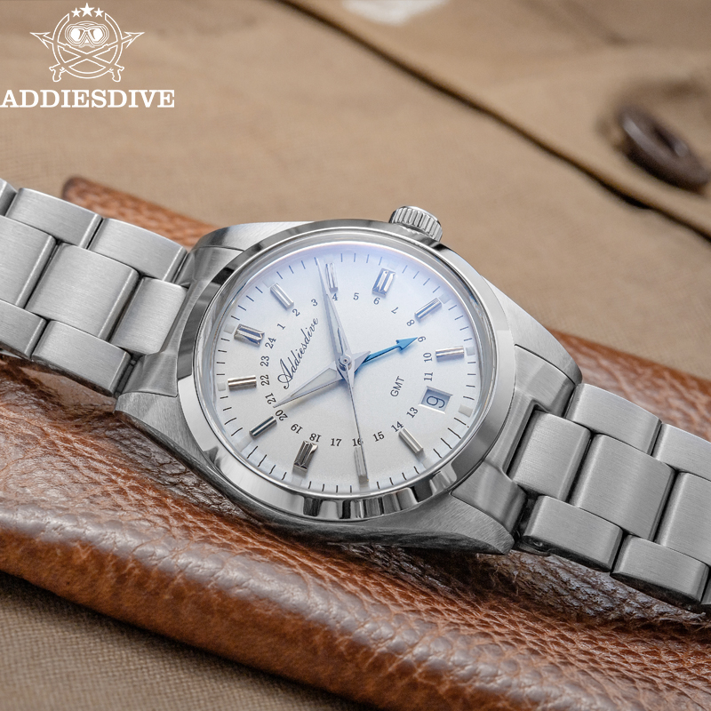 ADDIESDIVE 핫 브랜드 36mm 럭셔리 GMT  - Accessories With Watch 리뷰 및 가격