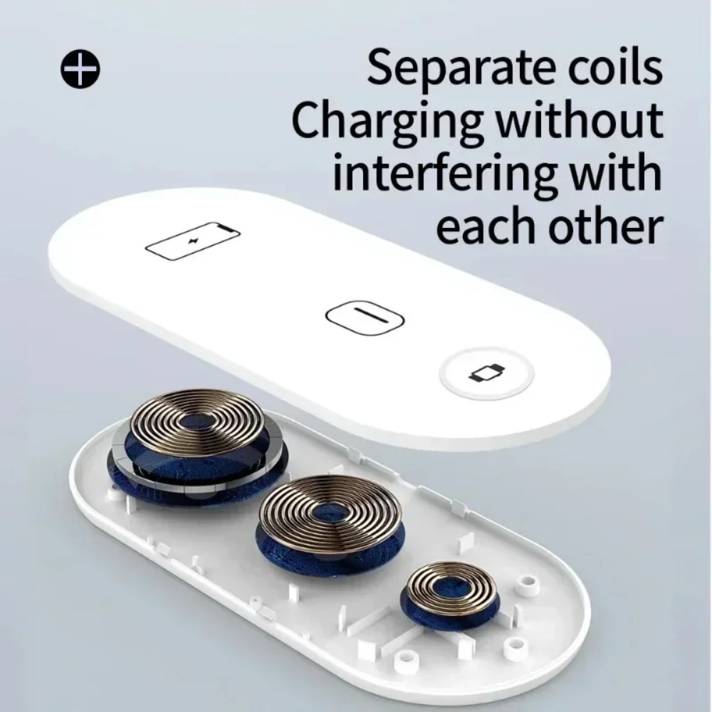 3-in-1 무선 충전 패드 고속 충전 도크 스테이션  - Wireless Charger Watch 리뷰 및 가격