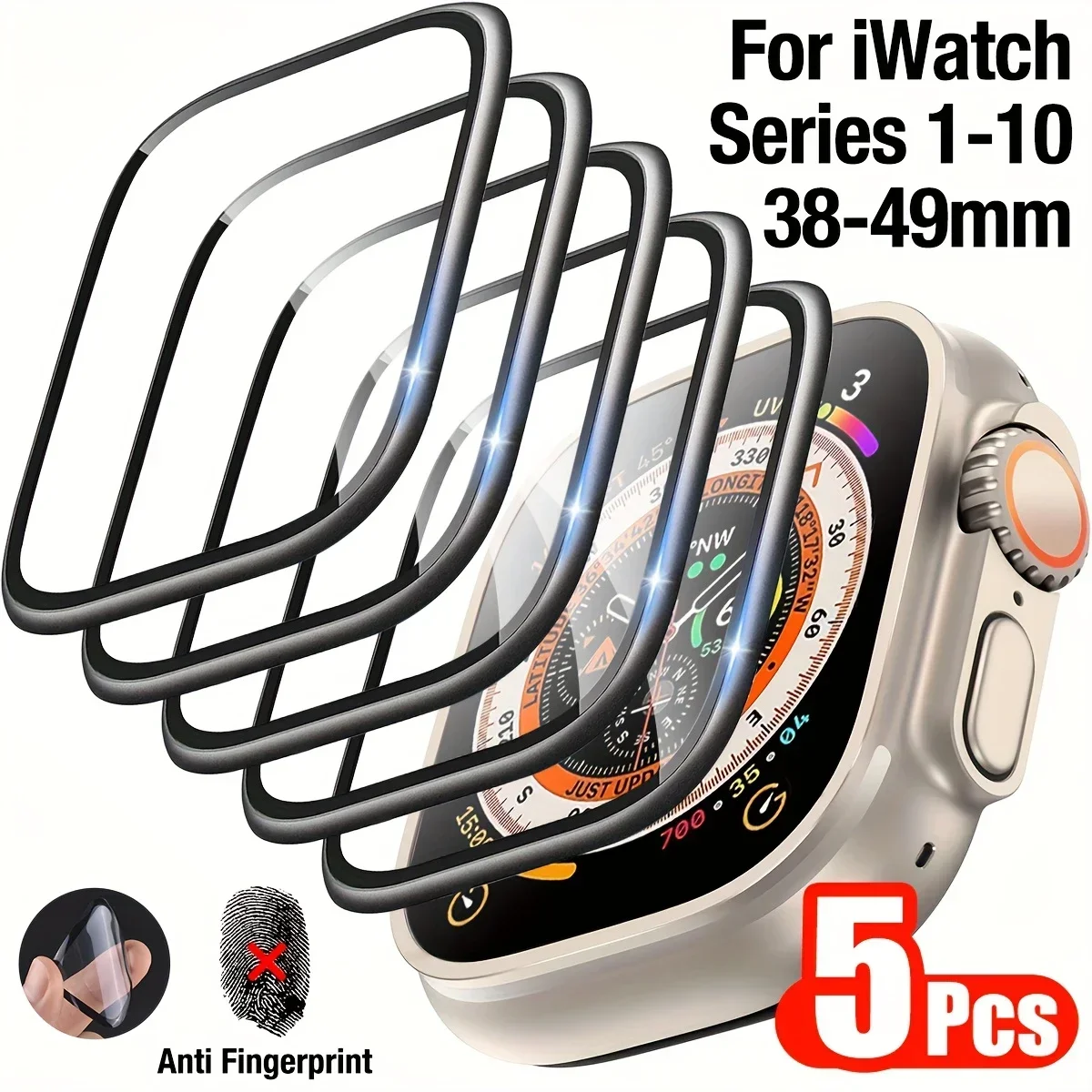 1-5개 애플 워치 울트라 3-2 49mm 41-45m - Apple Smartwatch Accessories 리뷰 및 가격