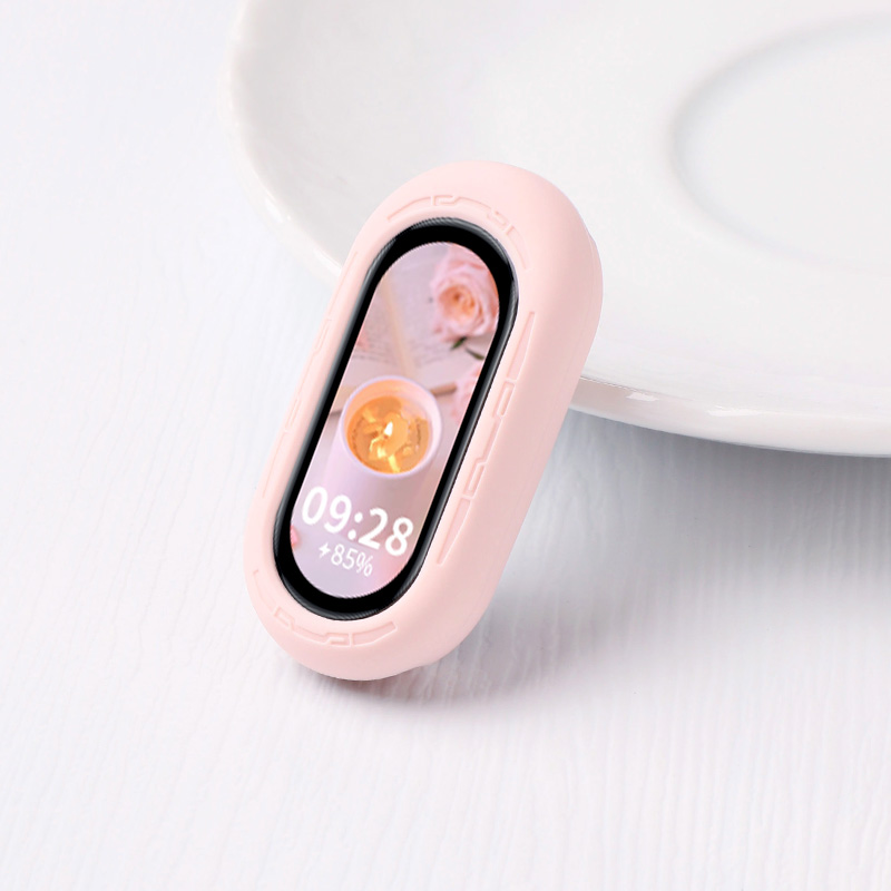 샤오미 미밴드 10 9 8용 실리콘 케이스, 부드럽고  - Xiaomi Smartwatch Accessories 리뷰 및 가격