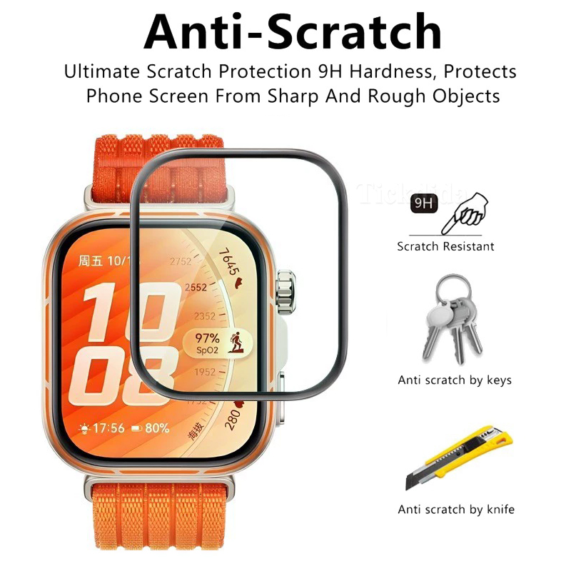 화웨이 워치 핏 5 프로 핏5용 소프트 강화유리 화웨이 - Huawei Smartwatch Accessories 리뷰 및 가격