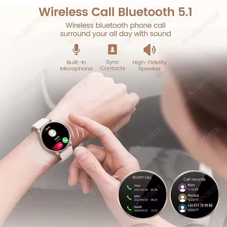 스마트 워치 1.77인치 HD AMOLED 스크린 블루 - Smartwatch X12 리뷰 및 가격