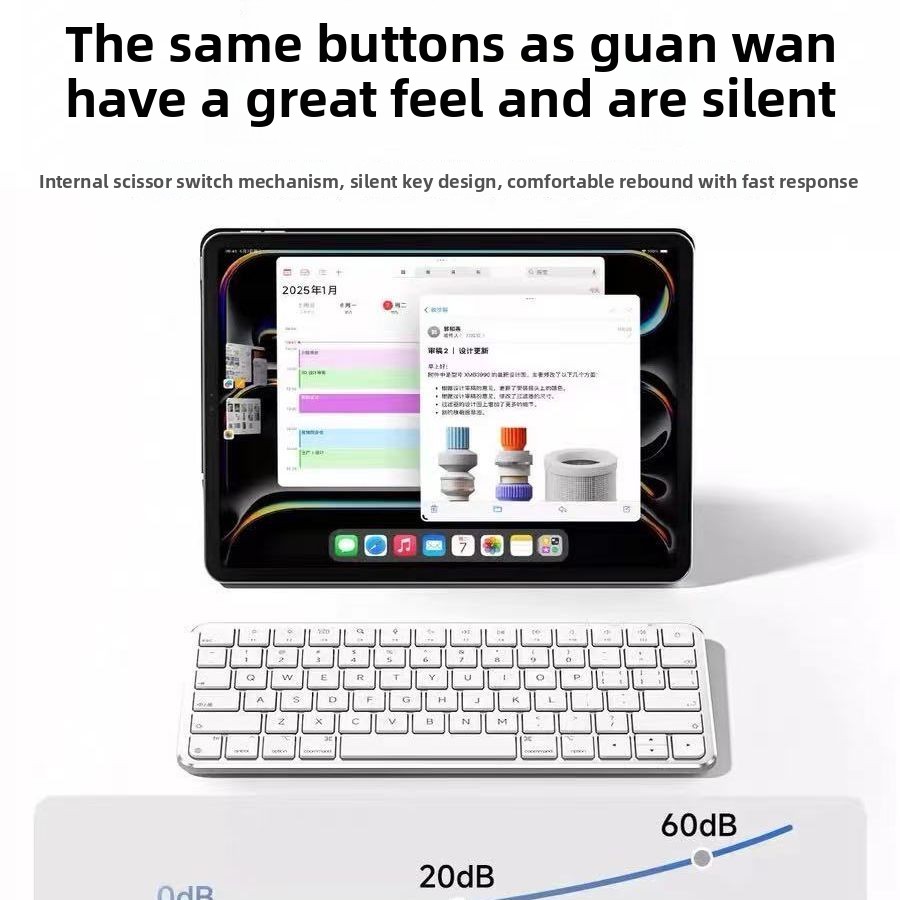새로운 키보드는 애플 맥 태블릿 세트에 적합하며, 화웨 - Smartwatch Universal 리뷰 및 가격