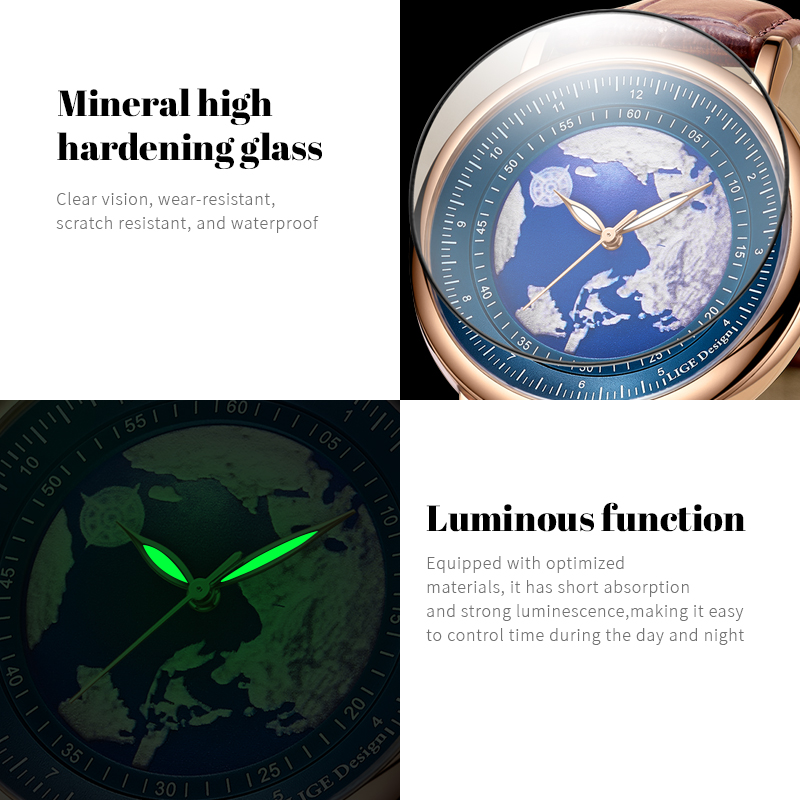 LIGE 2026 새로운 최고급 브랜드 명품 남성 손목 - Smartwatch Nexus 리뷰 및 가격