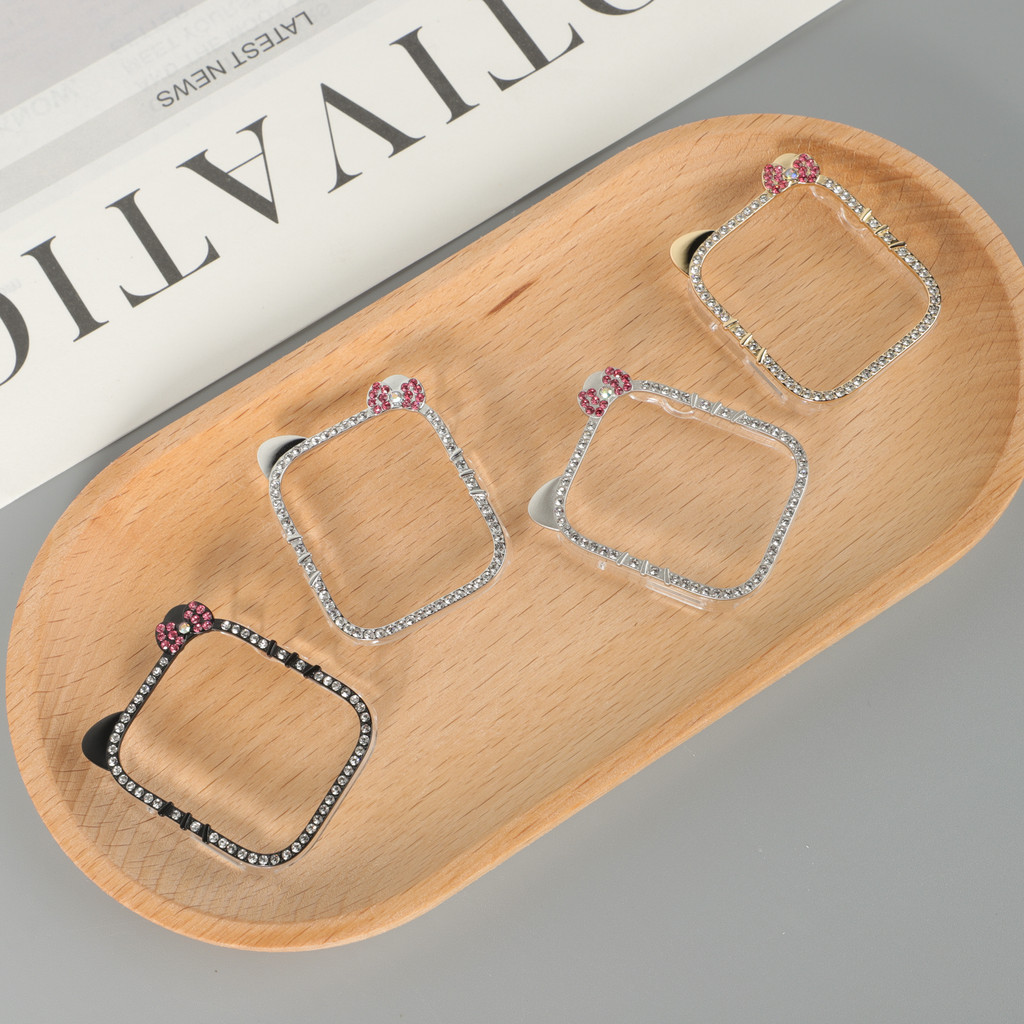 귀여운 고양이 캣 케이스, 화웨이 워치핏 4 다이아몬드 - Smartwatch Watch Accessories For Women 리뷰 및 가격