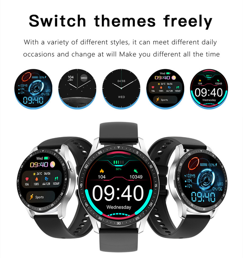 TWS 블루투스 헤드셋, 남성 스포츠 피트니스 트래커, - Smartwatch Headset 리뷰 및 가격